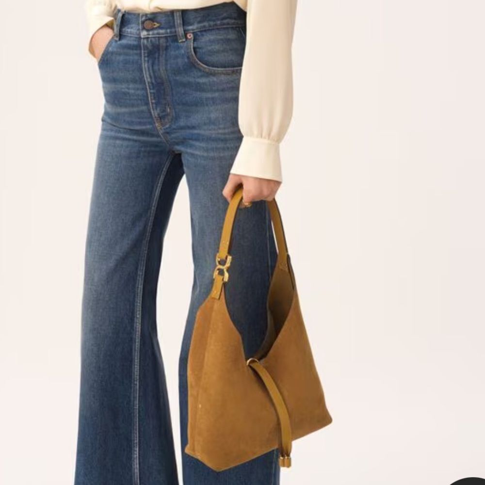Chloe SMALL MARCIE HOBO BAG IN SUEDE LEATHER NWT - Picture 2 of 11